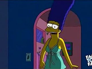 Simpsons Cartoon Sex: Homer  Fucking Marge